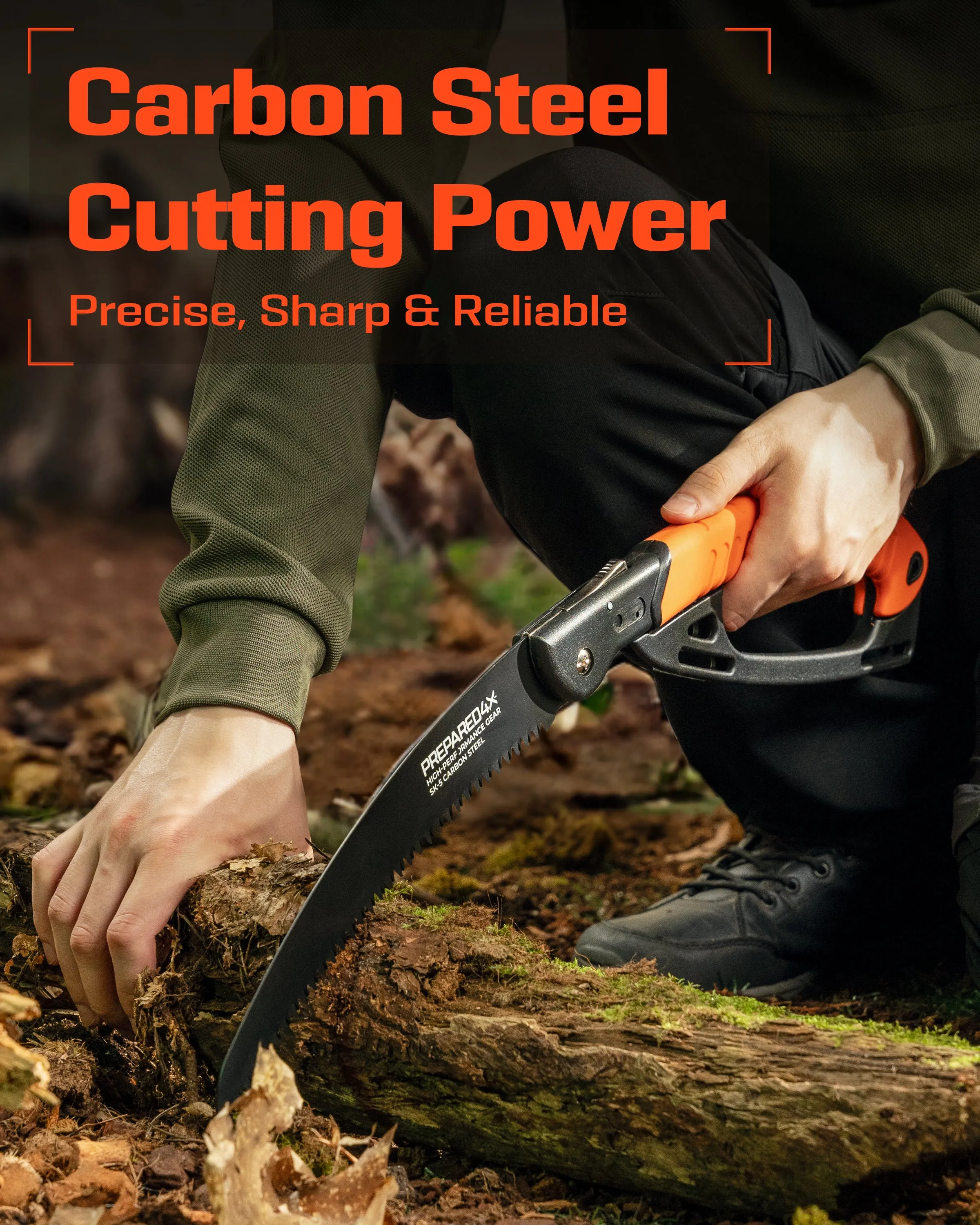 P4X Portable Survival Folding Hand Saw