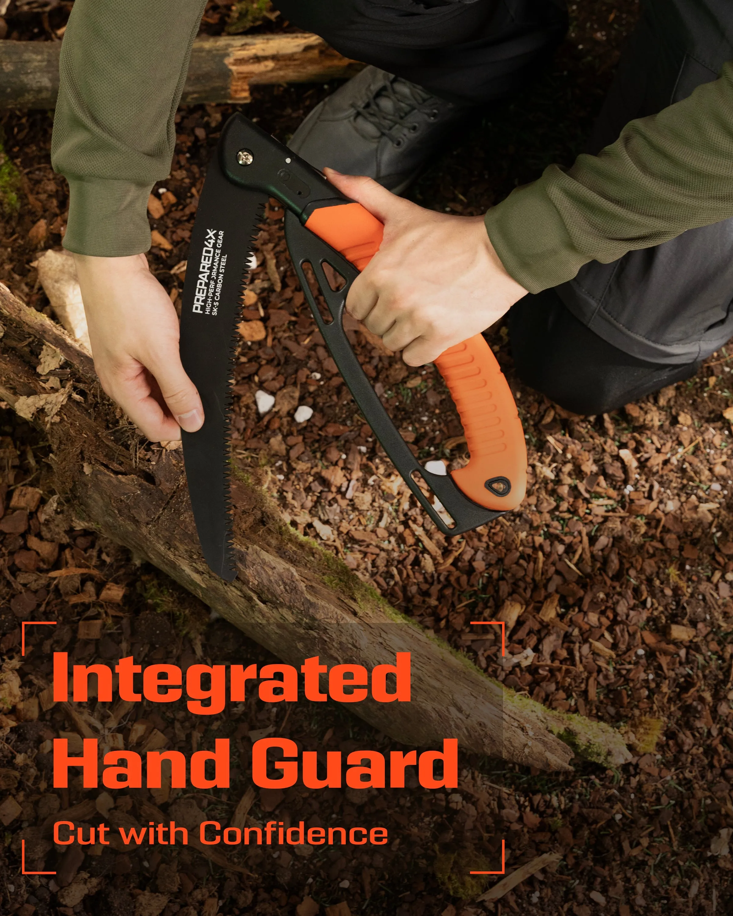 P4X Portable Survival Folding Hand Saw