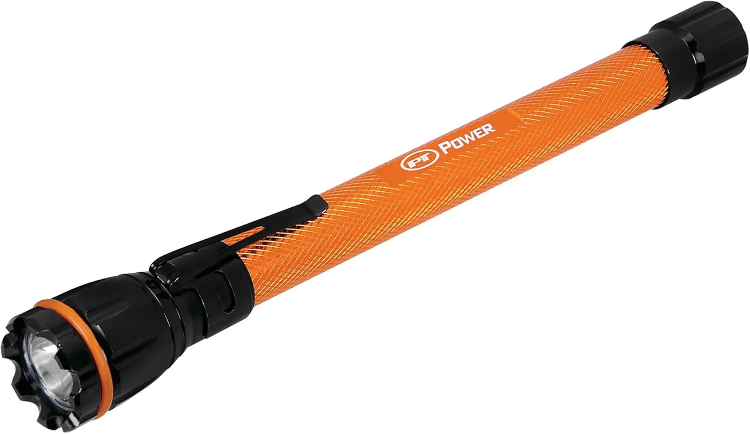 Performance Tool W2338 - Nichia LED Flashlight with Anodized Aluminum Housing, Pocket Clip, Compact Design, and Long-Lasting Battery Life