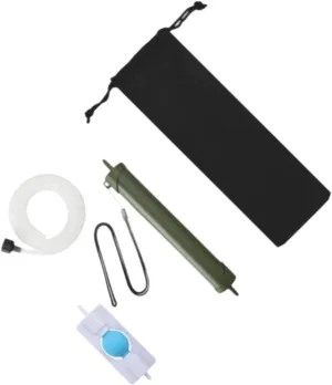 Personal Water Filter Water Filtration System for Emergency Camping Fishing