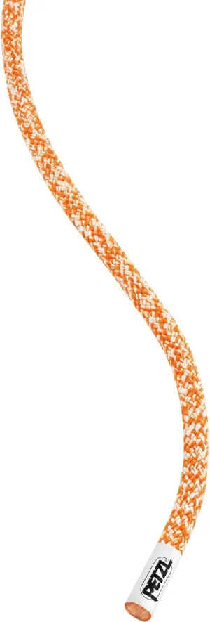 PETZL Unisex's RAD LINE 6 mm Lanyard Hyperstatic, Lightweight and Compact, Orange, 60 m