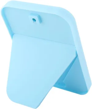 Plastic Women Lady Square Shaped Folding Portable Makeup Dress Up Cosmetic Mirror Blue (id: 7a9 175 d5b b99 188