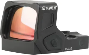 PN330 Red Dot Sight 2 MOA Dot 32 MOA Circle Multi-Reticle Reflex Sight Parallax Free Durable Aluminum Waterproof Pistol Sight with 11 Brightness Settings Compatible with RMSc Footprint