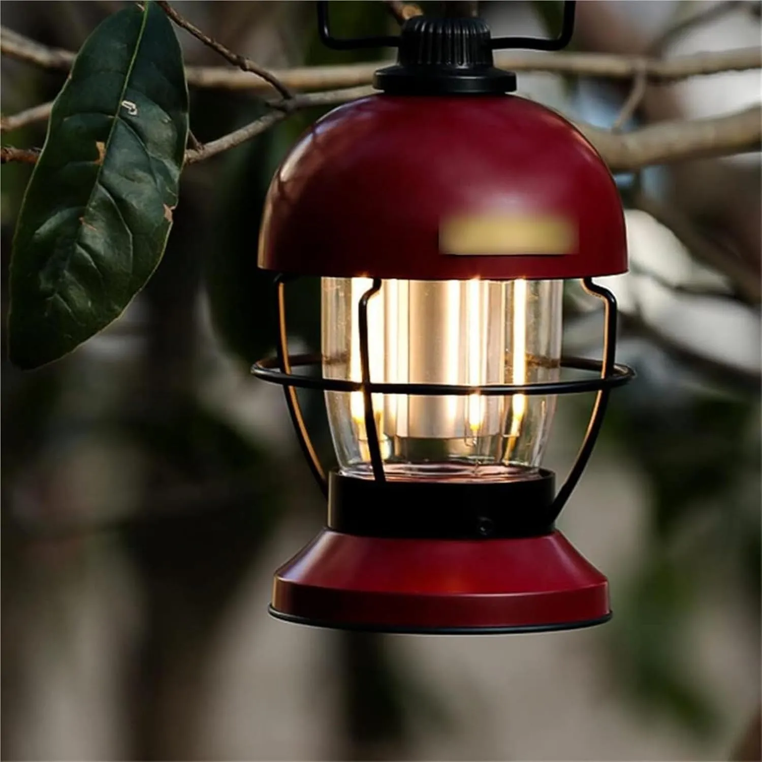 Portable Camping Lantern - Tent Light with USB Charging Cable, Ambient Lighting for Outdoor Adventures Compact Design