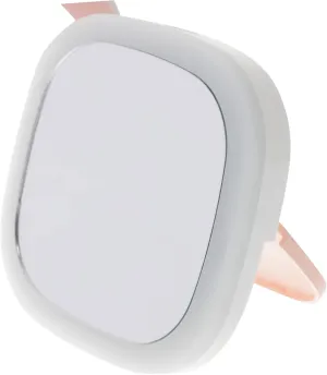 Portable Led Makeup Mirror for Girls Compact Pocket Mirror USB Charging Lightweight for Dormitory Use Go