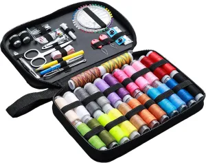 Portable Sewing Kit 139-Piece Complete Set for Adults Home Sewing Complete Sew Kit of Needle and Thread for Beginners Travel Emergency Premium Sewing Supplies Set