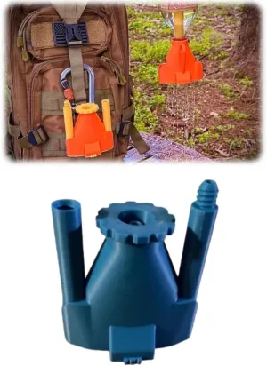 Portable Shower for Plastic Bottle/Bag，Compact and Lightweight Provide You with Shower Convenience Anytime Anywhere，Portable Shower for Camping