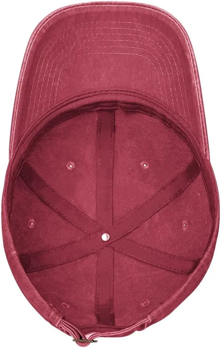 Praying Angel with Wings Vintage Denim hat Baseball Cap Men Women Peak Cap Outdoor Dad Hat