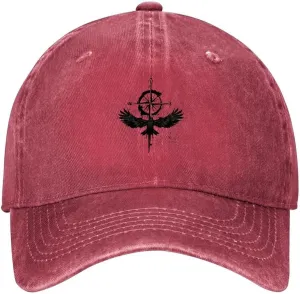 Praying Angel with Wings Vintage Denim hat Baseball Cap Men Women Peak Cap Outdoor Dad Hat
