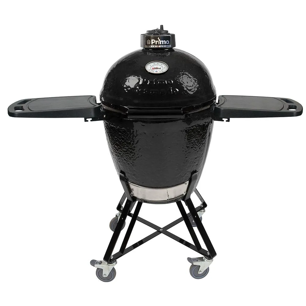 Primo PGCRC Kamado ALL-IN-ONE Round Ceramic Charcoal Grill w/ Grate Lifter