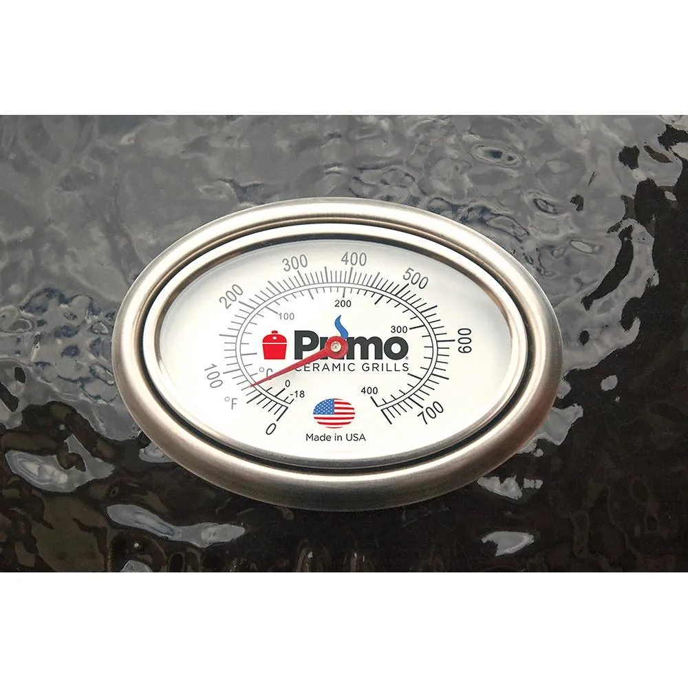 Primo PGCRC Kamado ALL-IN-ONE Round Ceramic Charcoal Grill w/ Grate Lifter