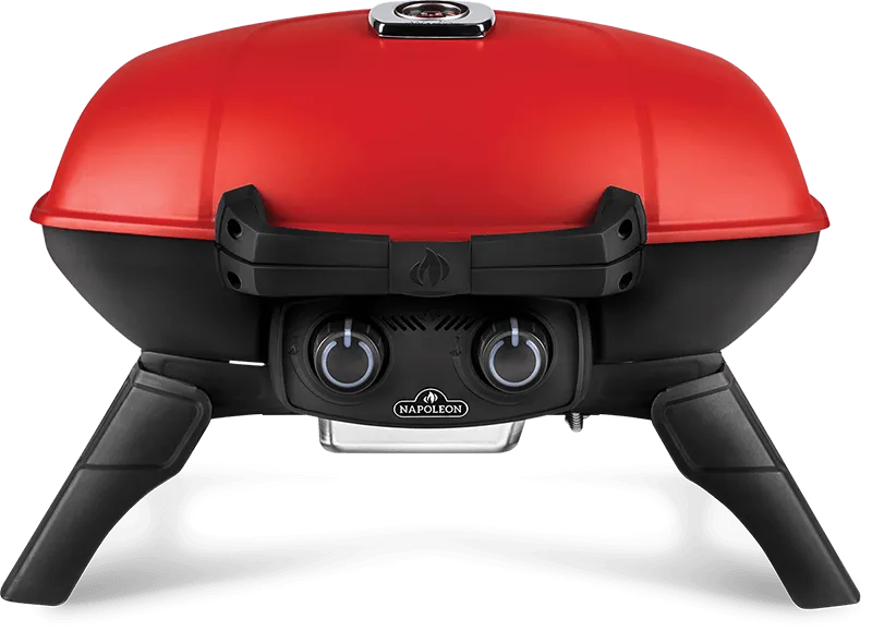 Propane TQ285-RD-1-A Napoleon Griddle Competitive Big savings Grill Gas Portable TravelQ with (RED) 285