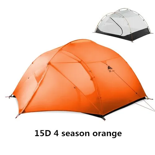 Qingkon 3 Person 4 Season 15D Camping Tent Outdoor Ultralight Waterproof Tent