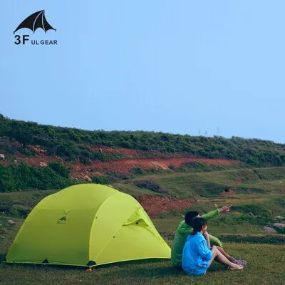 Qingkon 3 Person 4 Season 15D Camping Tent Outdoor Ultralight Waterproof Tent