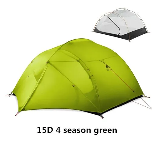 Qingkon 3 Person 4 Season 15D Camping Tent Outdoor Ultralight Waterproof Tent