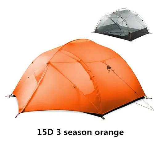 Qingkon 3 Person 4 Season 15D Camping Tent Outdoor Ultralight Waterproof Tent