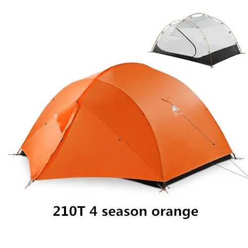Qingkon 3 Person 4 Season 15D Camping Tent Outdoor Ultralight Waterproof Tent