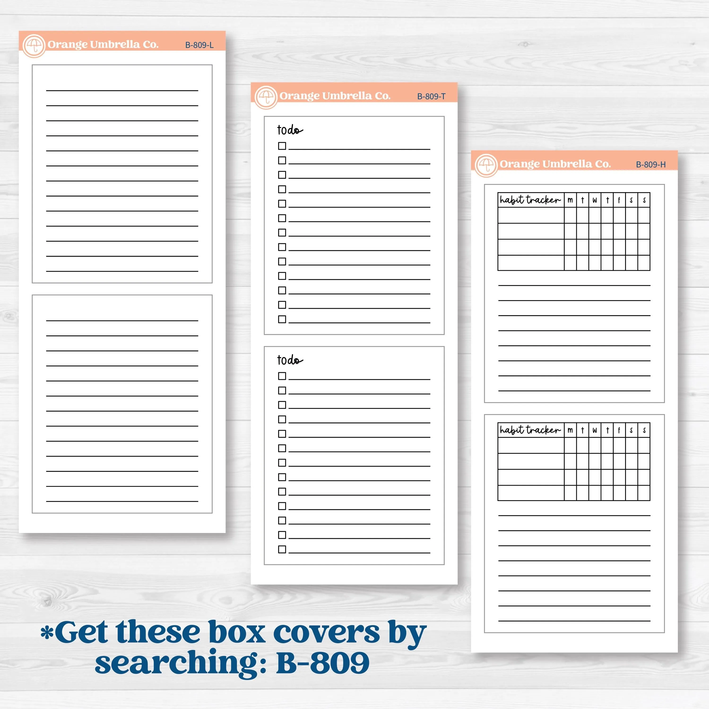 Rainy Day April Kit | 7x9 Compact Vertical Planner Kit Stickers | Sun Showers | KIT-378-H