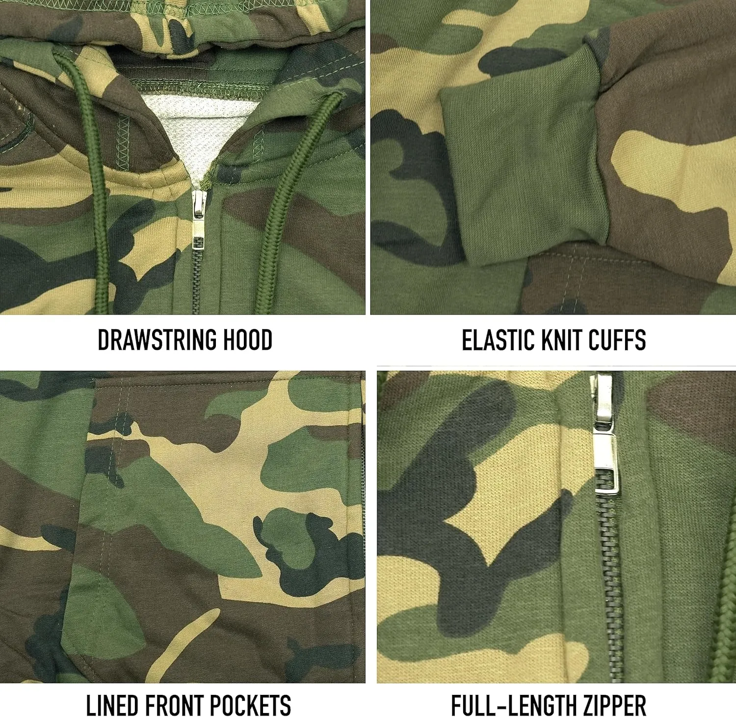 Rothco Thermal Lined Zipper Hoodie