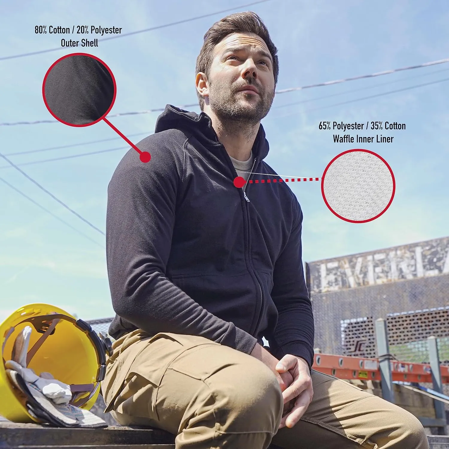 Rothco Thermal Lined Zipper Hoodie