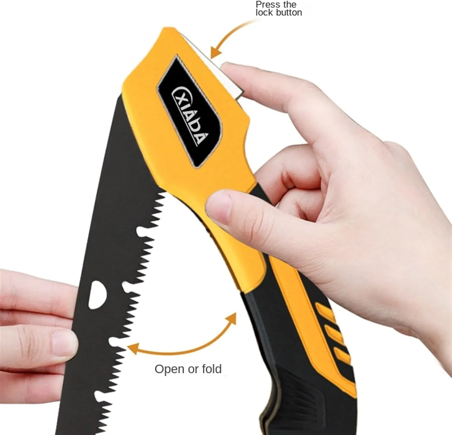 Saw hand saw household small hand-held woodworking saws folding saws, hand saws wood saws hand tools (Size : C-129)