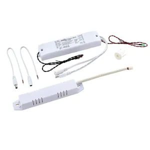 Saxby 91944 Emergency LED conversion kit self Test EMST Gloss white pc