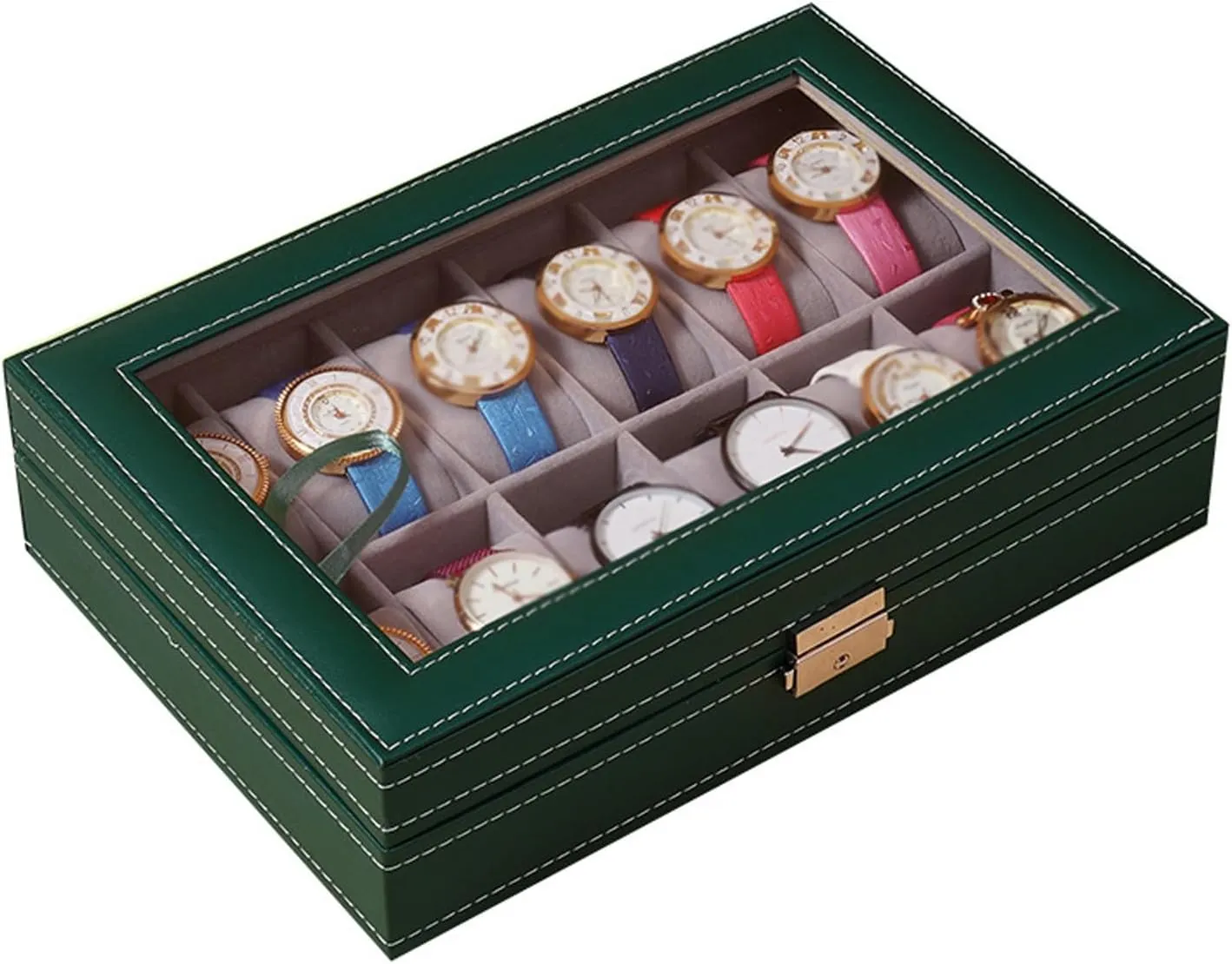 SBCC Independent Sunroof Watch Display Box Home Watch Storage Box With Glass Watch Display Packaging Box