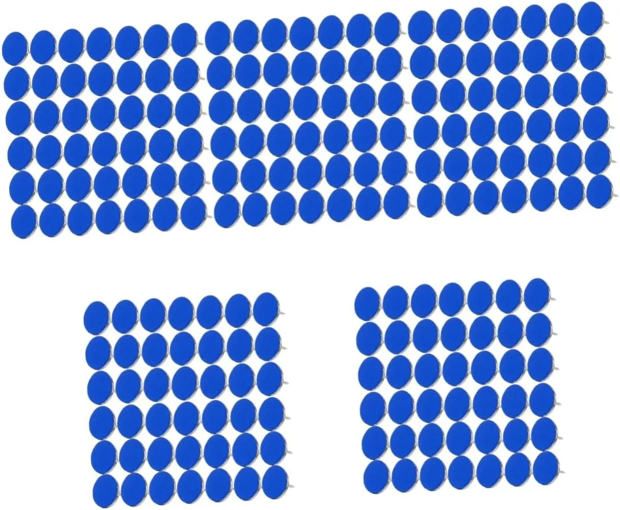 SECFOU 5sets Trail Marking Tack Reflective Pin for Hunting Large Tack for Camping Gear Safety Sign Markers 50pcs*5