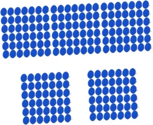 SECFOU 5sets Trail Marking Tack Reflective Pin for Hunting Large Tack for Camping Gear Safety Sign Markers 50pcs*5