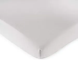 SheetWorld Fitted Pack N Play Playard Sheet Compatible with Maxi COSI Swift Play Yard 31 x 39 inches, 100% Cotton Jersey, Hypoallergenic, Butter Soft, Silver Grey, Made in USA