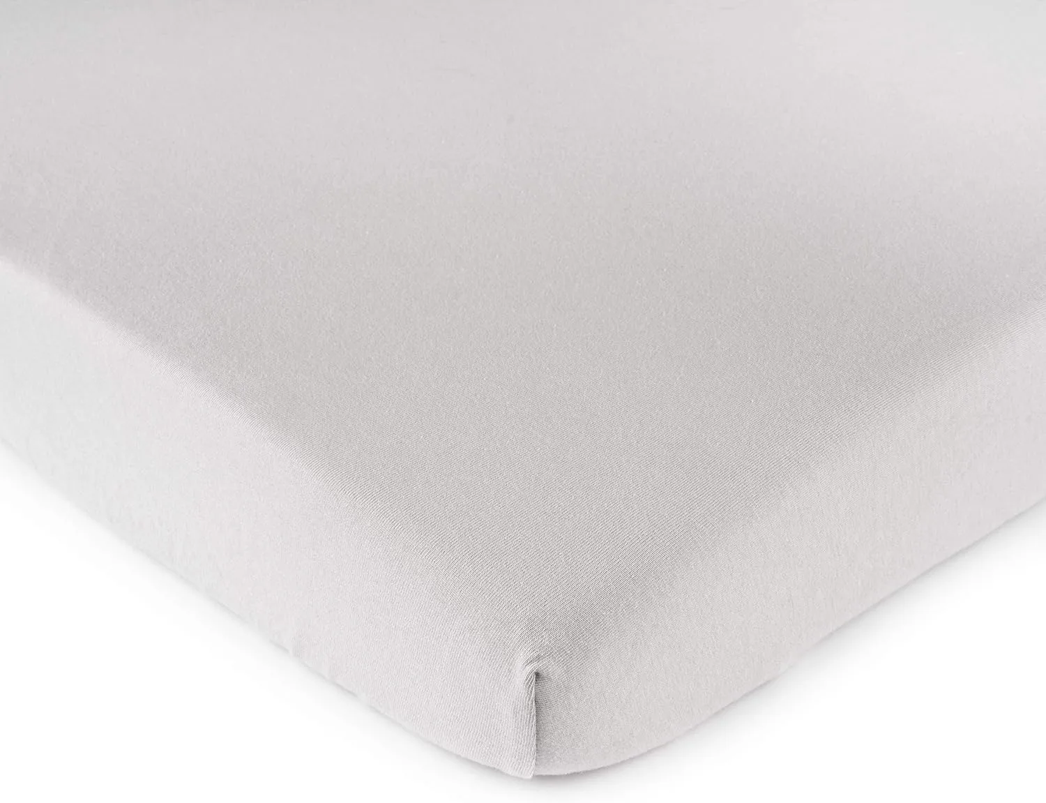 SheetWorld Fitted Pack N Play Playard Sheet Compatible with Maxi COSI Swift Play Yard 31 x 39 inches, 100% Cotton Jersey, Hypoallergenic, Butter Soft, Silver Grey, Made in USA