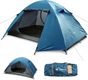 ShinHye Backpacking Tent for Camping, 1/2 Person Ultralight Backpacking Tent Easy Setup Tents Waterproof Lightweight Hiking Tents for Outdoor