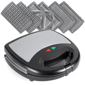 Shut Dishwasher Press Down 750W Value-packed Maker 3-in-1 Auto Safe Automation-ready Sandwich