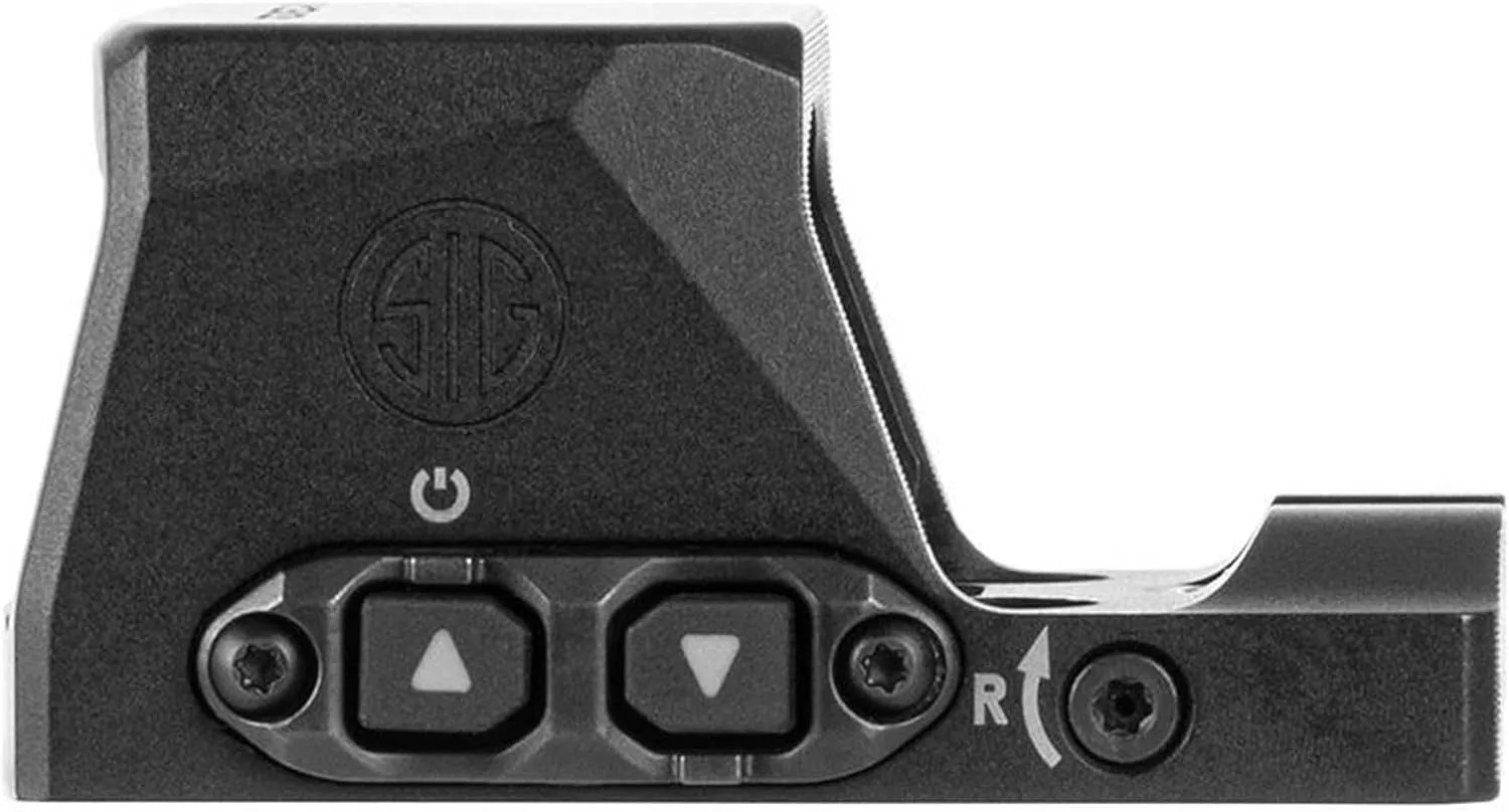 SIG SAUER Romeo-X PRO Pistol-Mounted Red Dot Sight - Durable Aluminum Lightweight Waterproof MOTAC Miniature Open Reflex Sight with 15 Illumination Settings