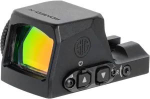 SIG SAUER Romeo-X PRO Pistol-Mounted Red Dot Sight - Durable Aluminum Lightweight Waterproof MOTAC Miniature Open Reflex Sight with 15 Illumination Settings
