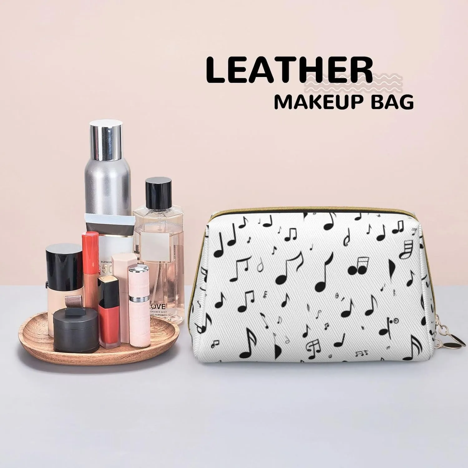 Sign Language Alphabet Toiletry Pouch, Travel-Friendly Makeup Organizer For Makeup Brushes, Lipsticks