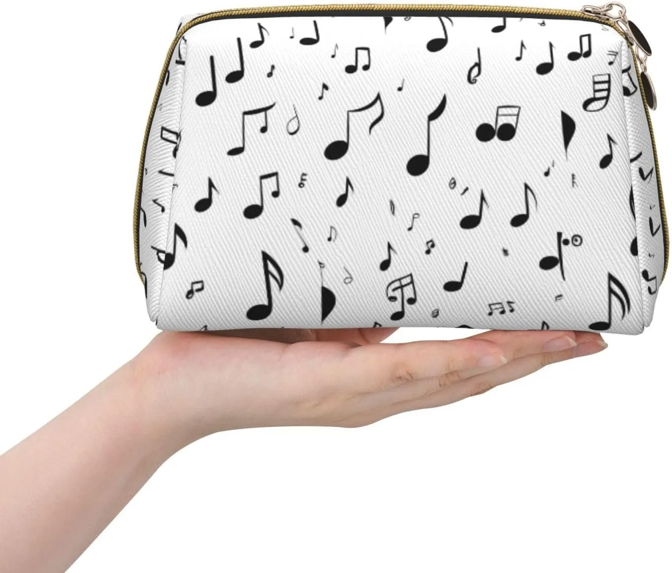 Sign Language Alphabet Toiletry Pouch, Travel-Friendly Makeup Organizer For Makeup Brushes, Lipsticks