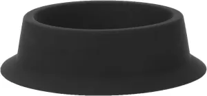 SILE SHAVING BOWL BLACK HOME HAIR SALON PORTABLE SOAP CREAM FOAMING BOWL