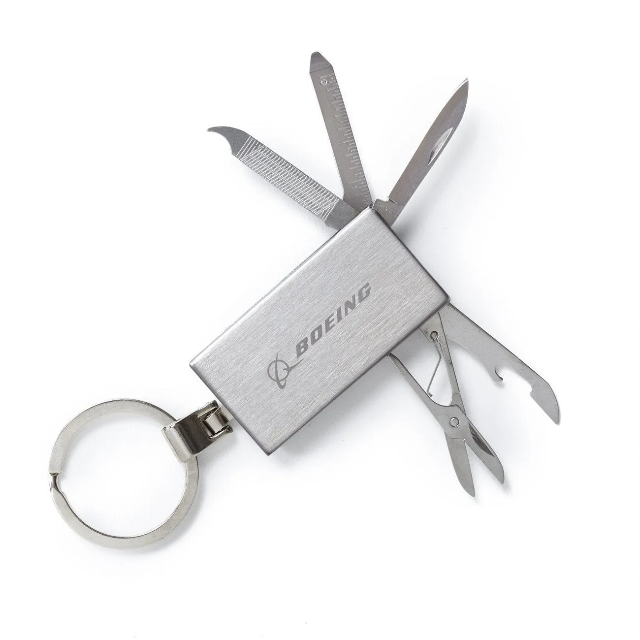 Silver Multi-Tool Key Ring