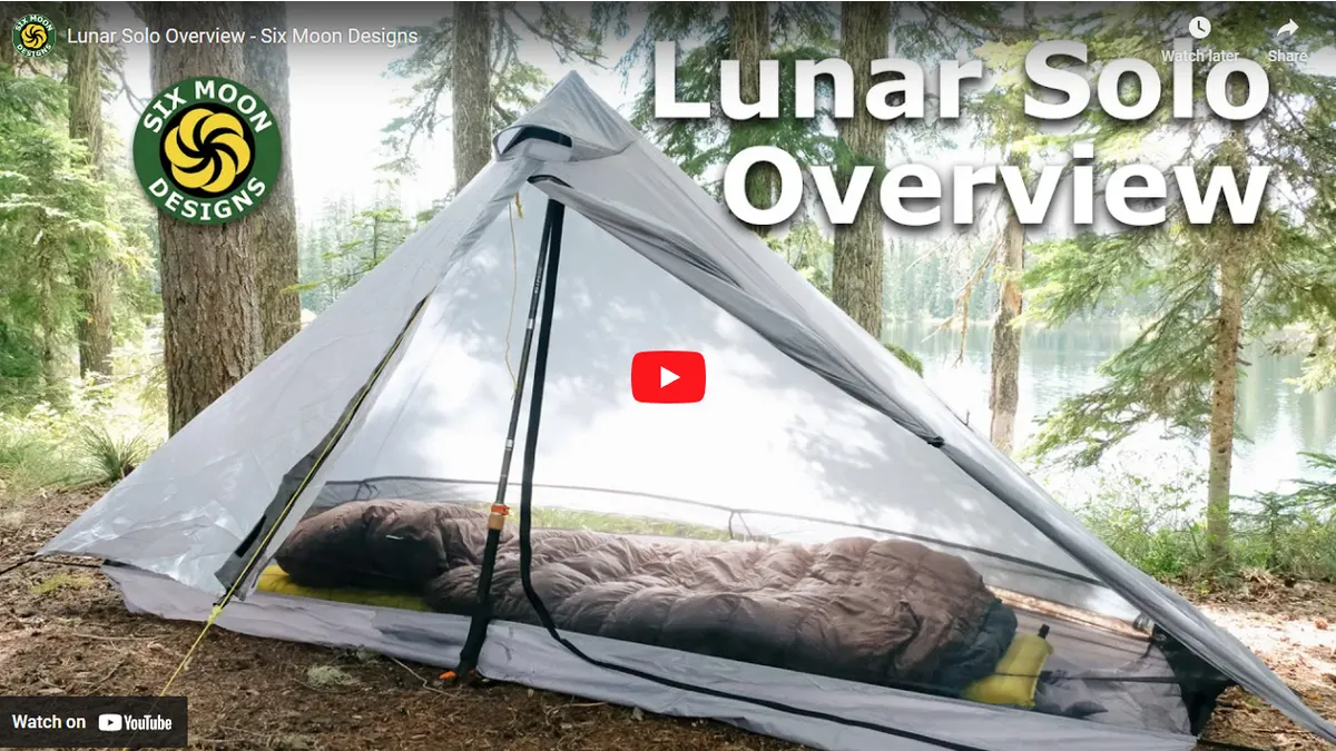 Six Moon Designs Lunar Solo Ultralight Tent