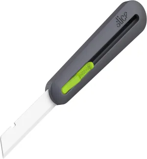 Slice 10560 3" Extra Long Insulation Foam Tool, Designed for Foam Cutting, Finger Friendly, Ceramic Blade, Automatically Retracts