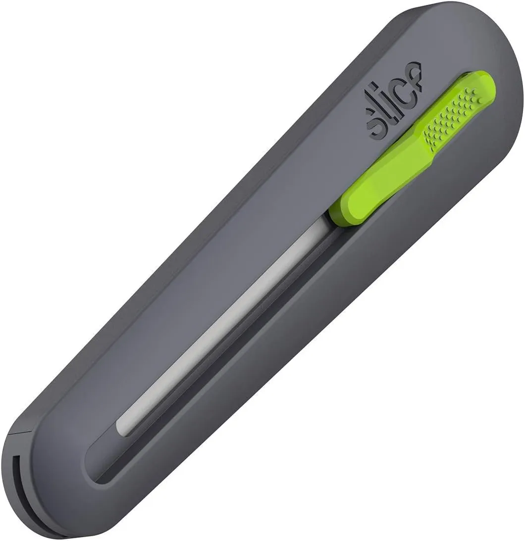 Slice 10560 3" Extra Long Insulation Foam Tool, Designed for Foam Cutting, Finger Friendly, Ceramic Blade, Automatically Retracts