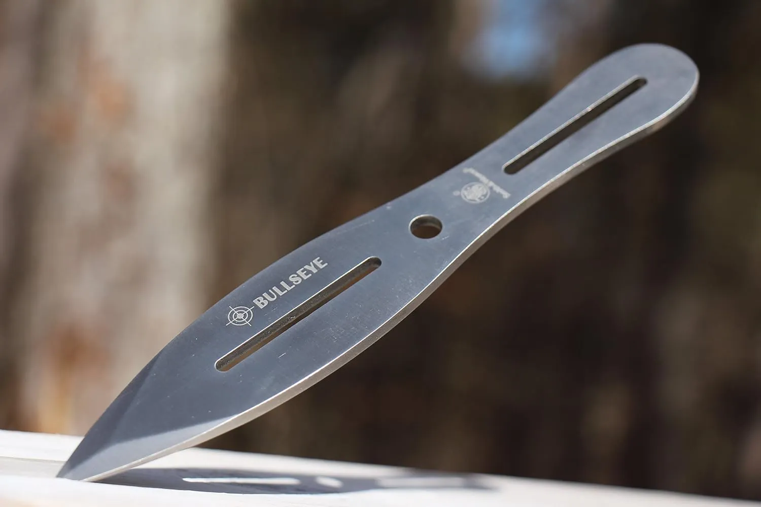 Smith & Wesson Bullseye Throwing Products with Full Tang Stainless Steel Design and Protective Nylon Sheaths for Recreation and Competition