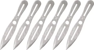 Smith & Wesson Bullseye Throwing Products with Full Tang Stainless Steel Design and Protective Nylon Sheaths for Recreation and Competition