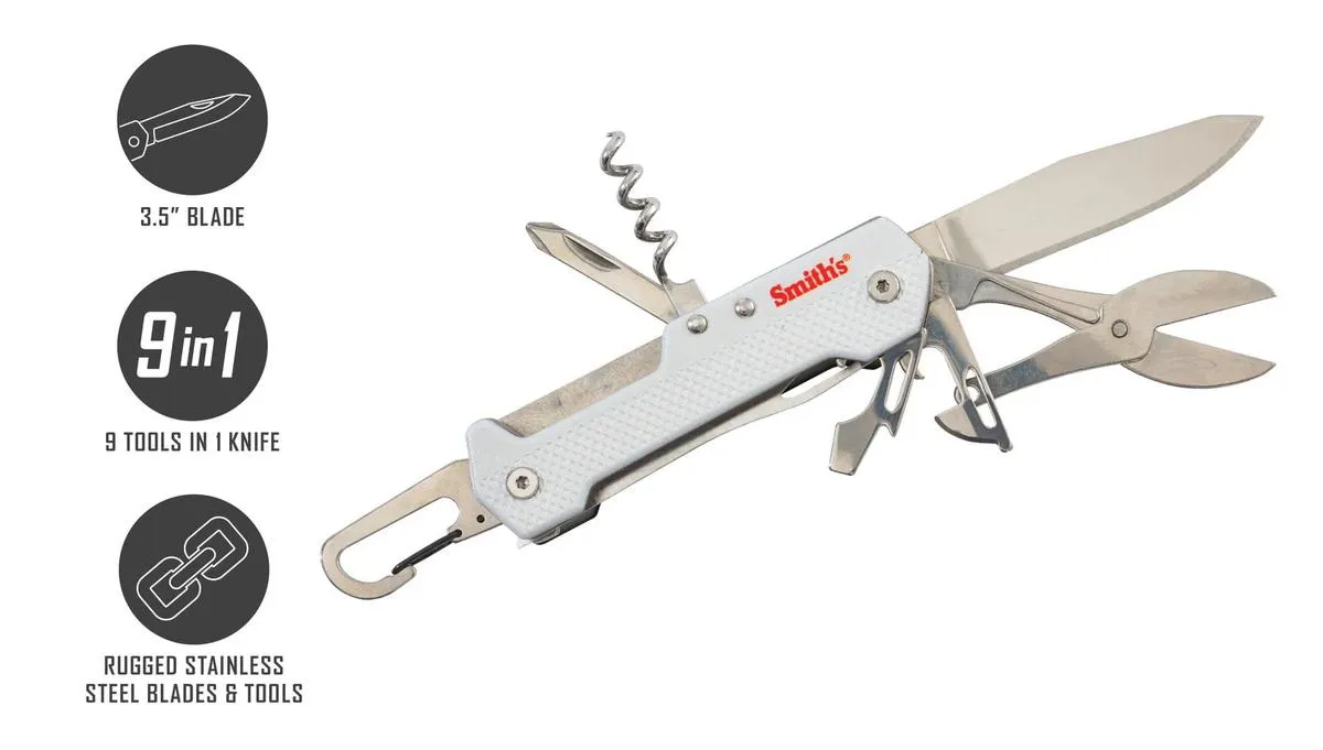 Smiths KNIFE MULTI-TOOL - WHITE
