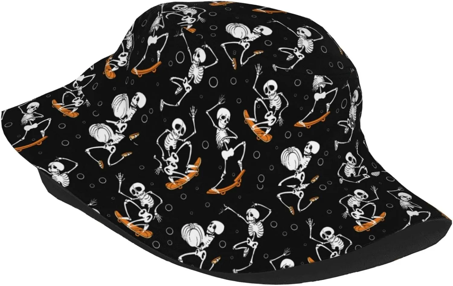 Snowflakes Bucket Hats for Women Summer Sun Beach Travel Outdoor Fishing Cap Men Bucket Hat