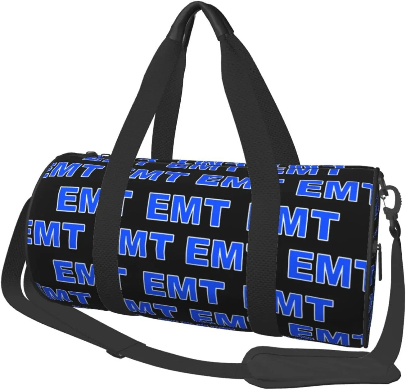 Sports Duffel Bag Emt-Emergency-Medical-Technician Foldable Travel Tote Bag Weekender Sleepover Carry On Bag