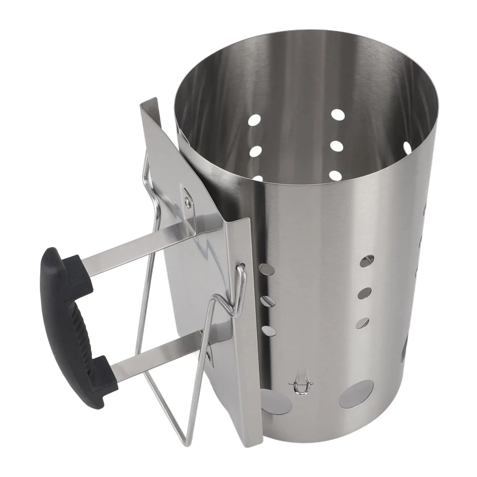 Stainless Steel Charcoal Chimney Starter for Barbecue and Camping