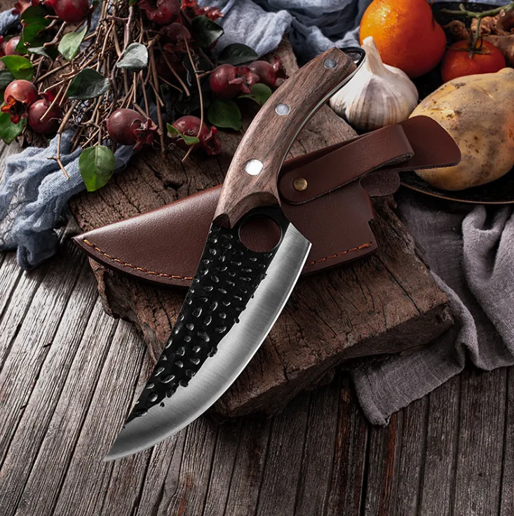 Stainless Steele Hand forged Chef's Boning Knife
