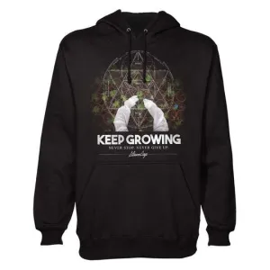 StonerDays Keep Growing Sacred Geometry Hoodie